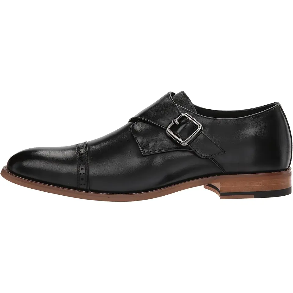 Desmond Cap-Toe Monk-Strap Loafer