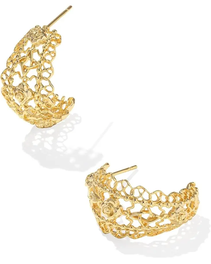 Women's Kendra Scott Krista Lace Huggie Earrings