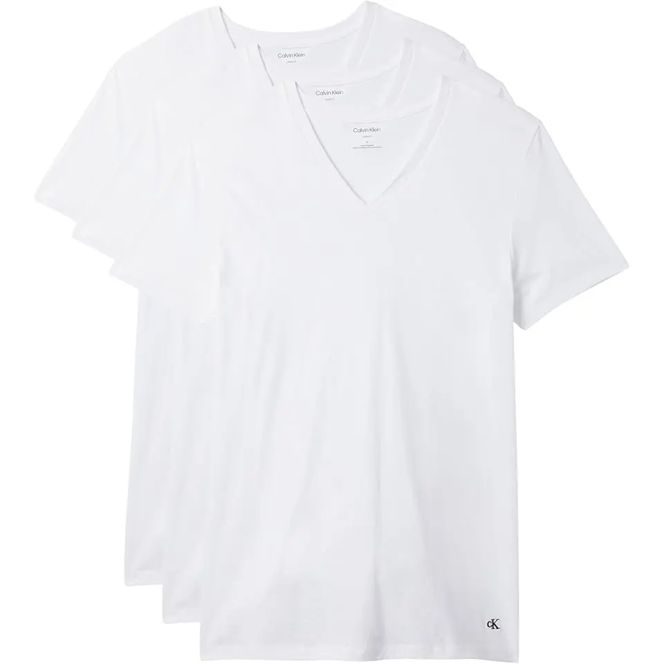 Cotton Classics 3-Pack V-Neck T-Shirts