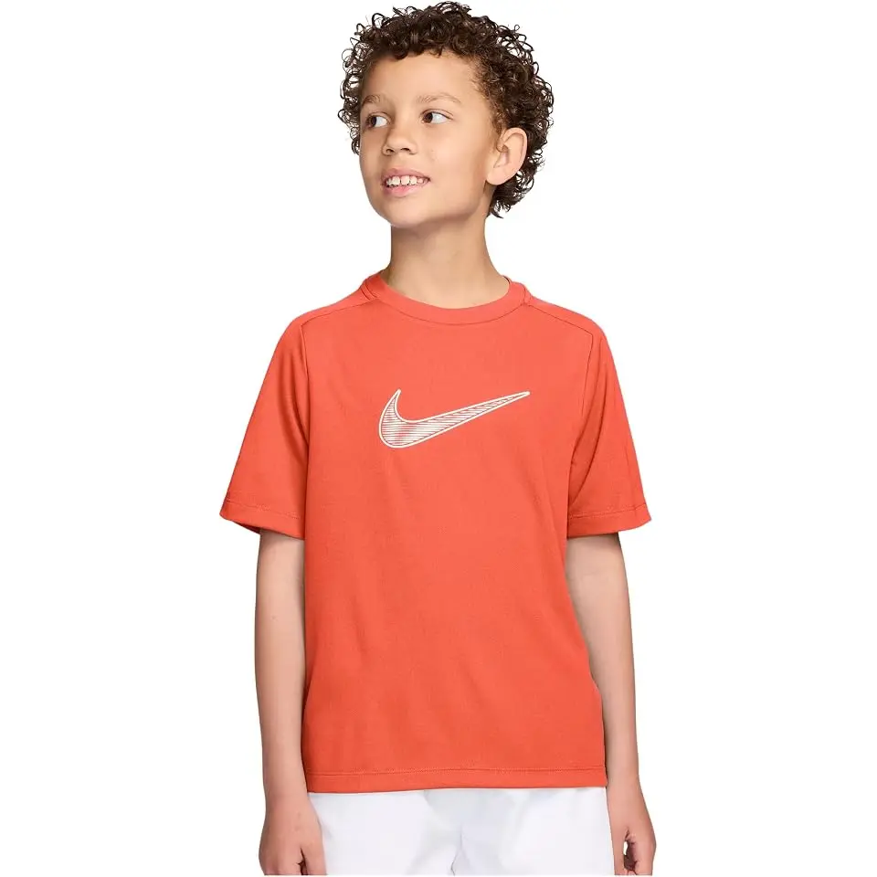 Dri-FIT™ Multi Short Sleeve Top Hybrid (Little Kid/Big Kid)