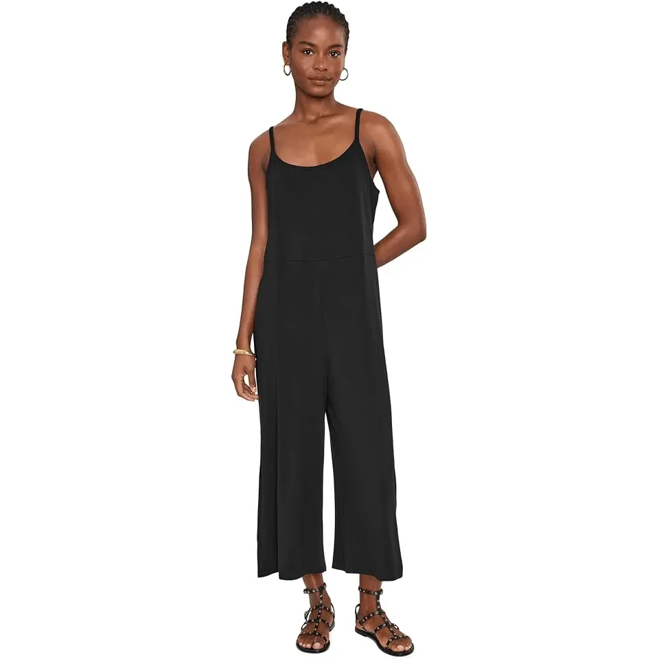 Fine Stretch Jersey Knit Cami Jumpsuit