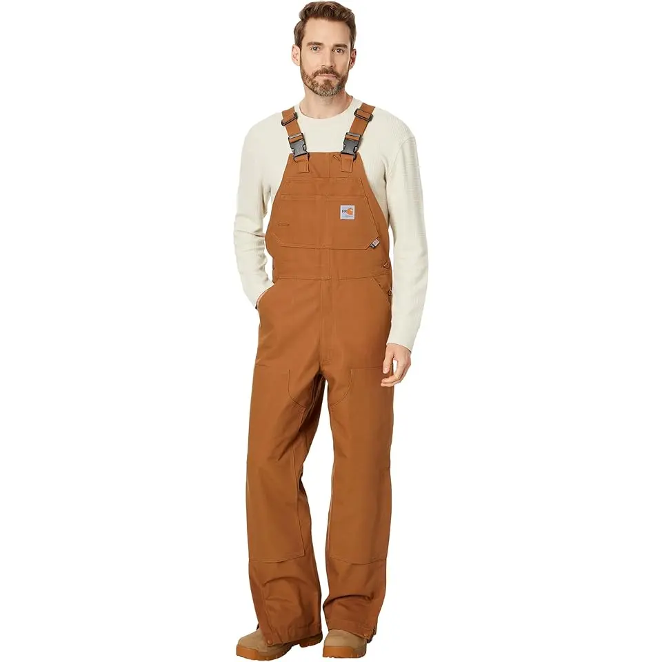 Flame-Resistant Duck Bib Overalls