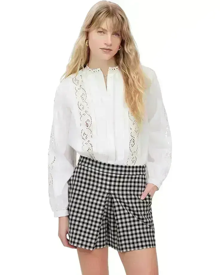Women's Madewell Gingham Mini Skort