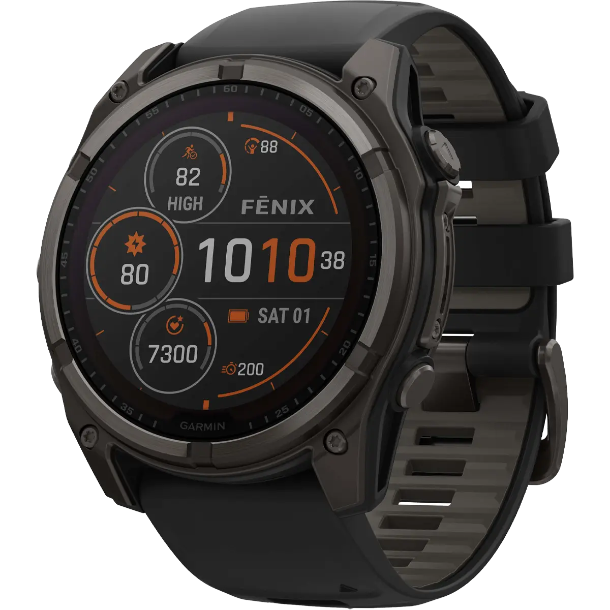 Fenix 8 Solar Sapphire 51mm - Carbon Gray