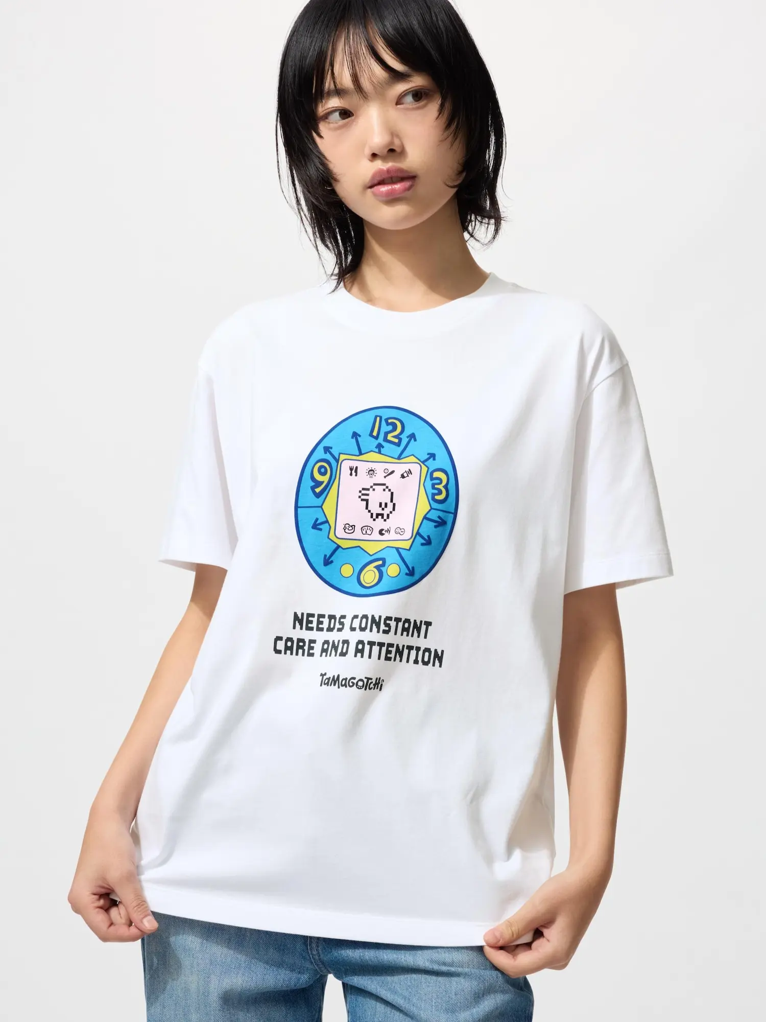 Tamagotchi UT/свободный крой oversized-fit