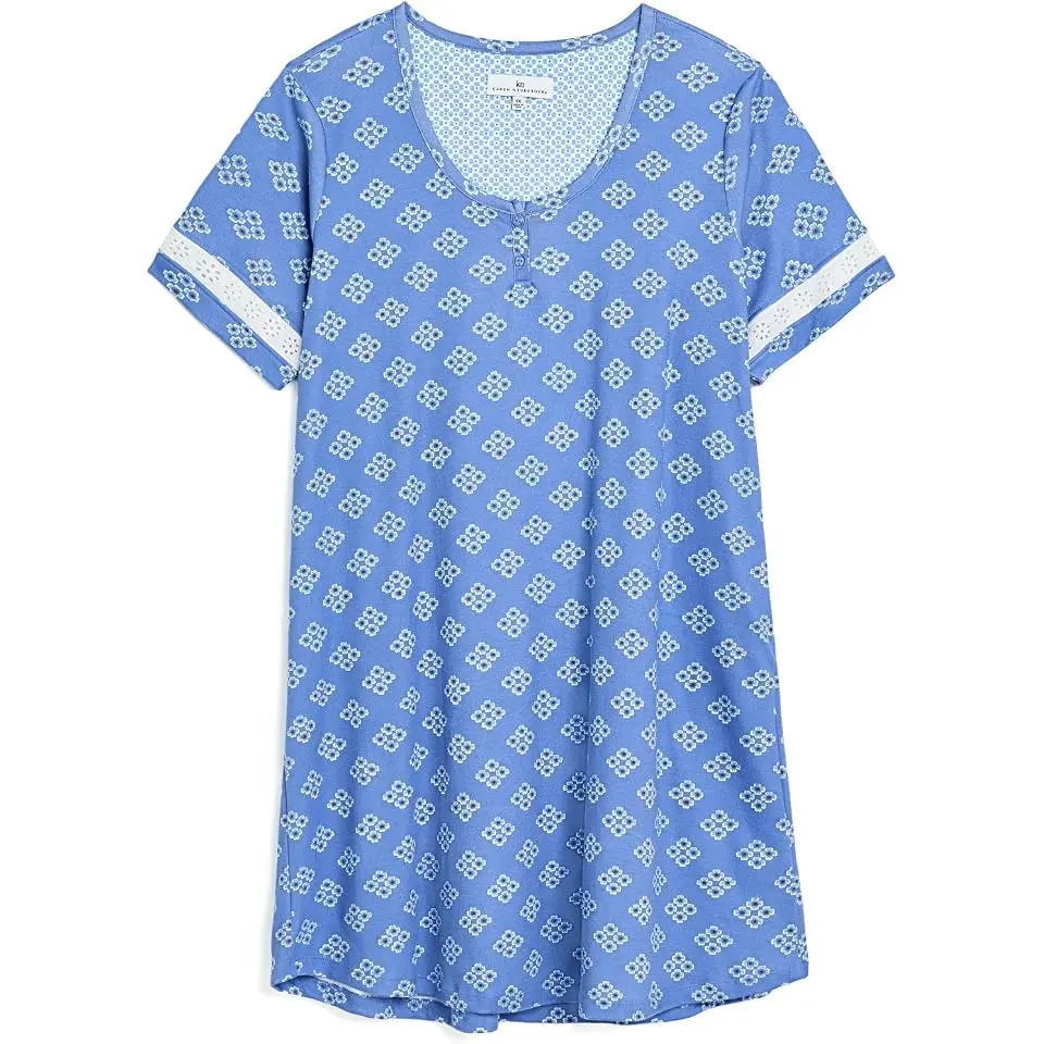 Plus Size Henley Sleepdress