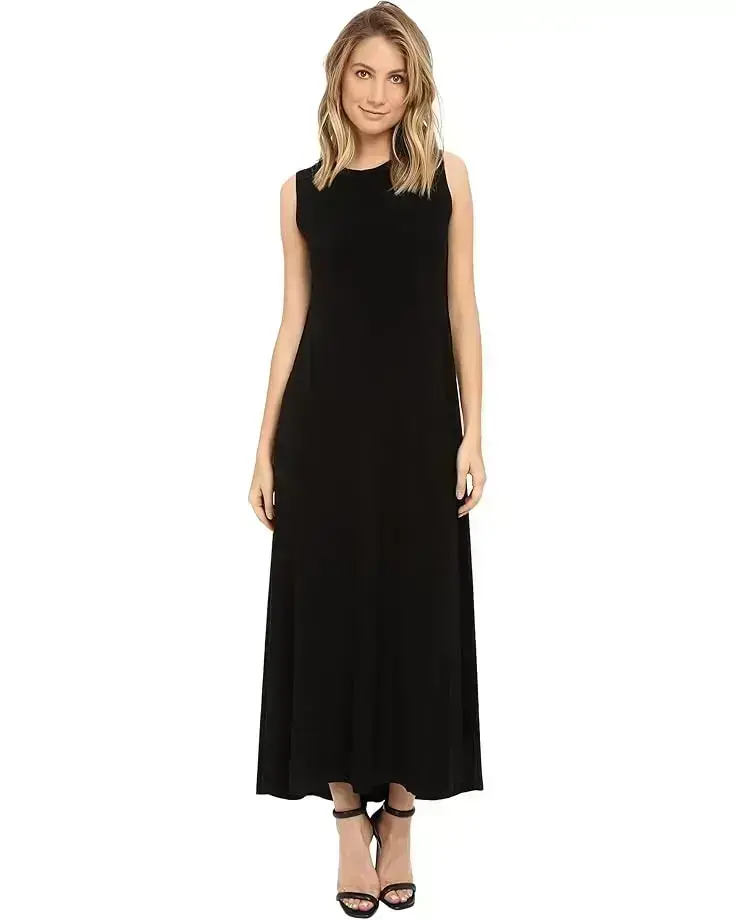 Women's Norma Kamali Sleeveless Long Swing Dress