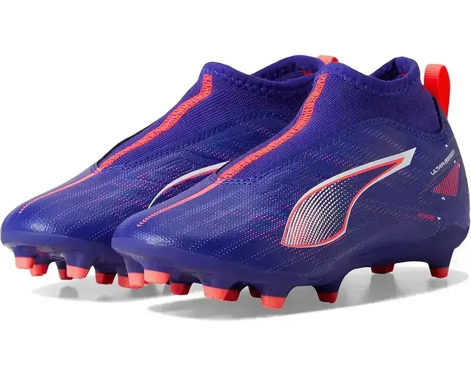 PUMA Kids Ultra Match Laceless Firm Artificial Ground (Little Kid/Big Kid)