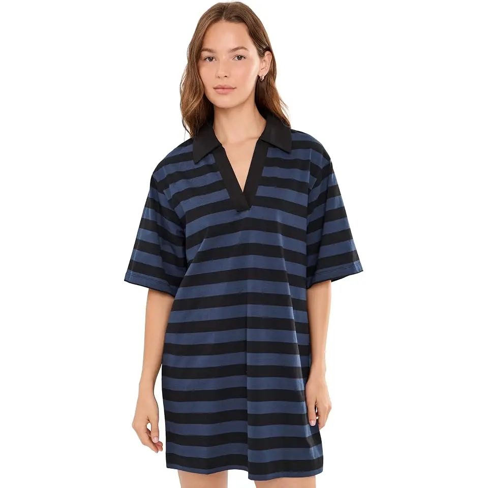 Boyfriend Collar Knit Dress