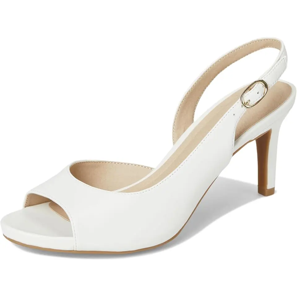Teller 2 Slingback Peep Toe Pumps