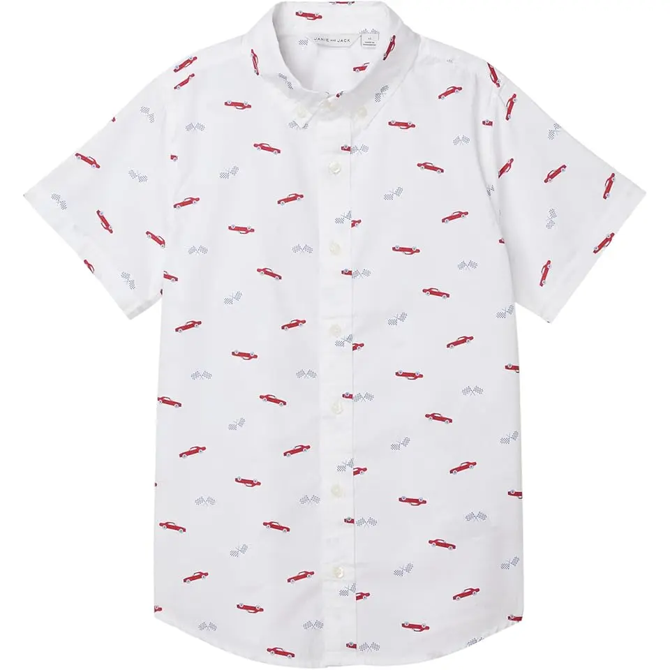 Printed Poplin Top (Toddler/Little Kid/Big Kid)