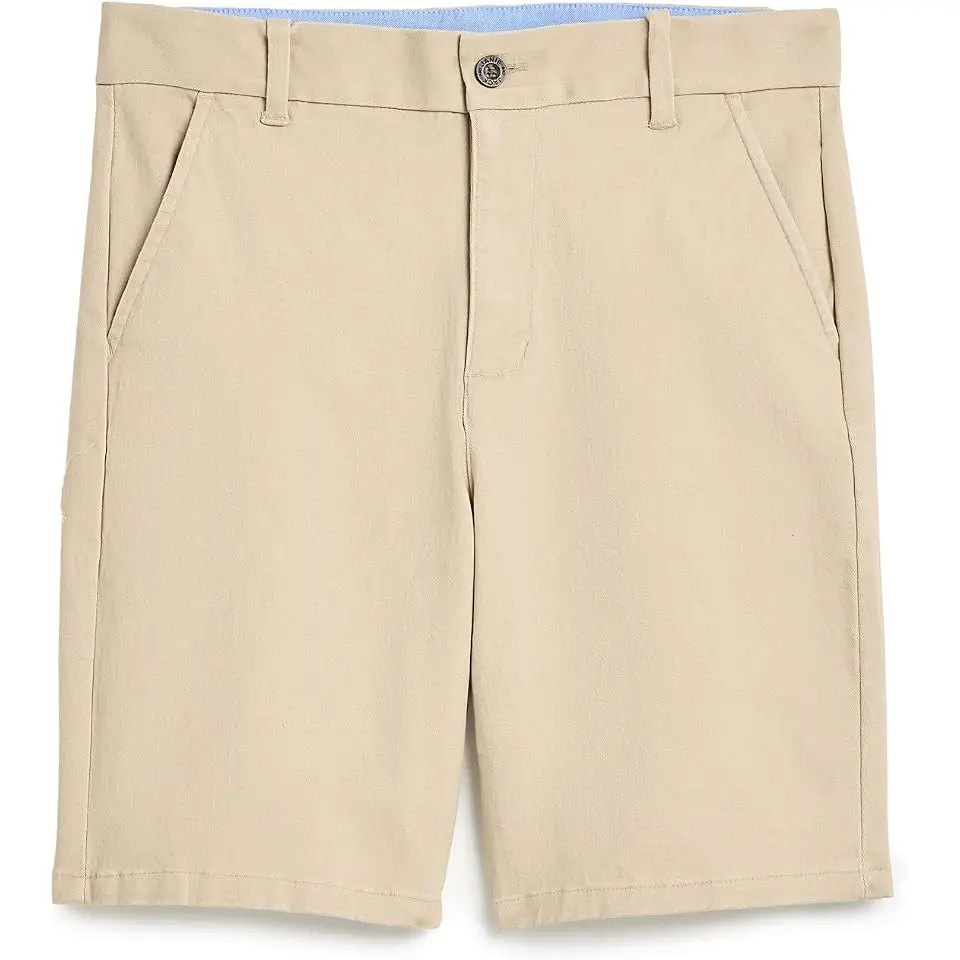 Twill Flat Front Shorts (Toddler/Little Kid/Big Kid)