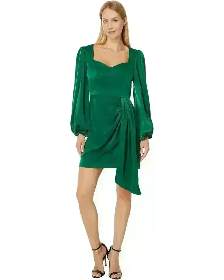 Women's Adrianna Papell Short Satin Dress