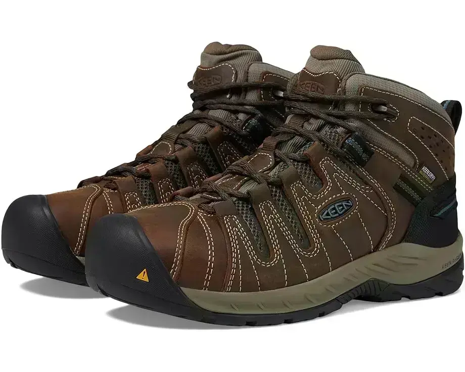 Men's KEEN Utility Flint II Mid Waterproof (Steel Toe)