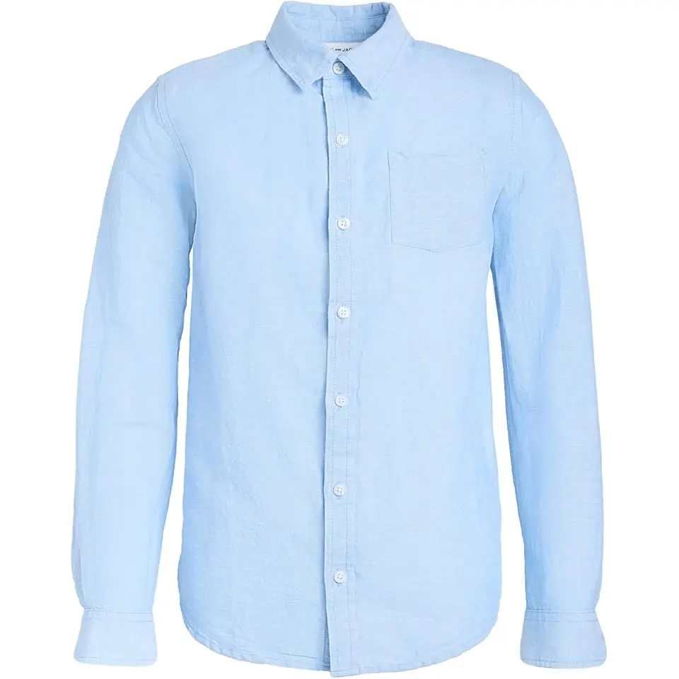 Linen Roll Up Shirt (Toddler/Little Kids/Big Kids)