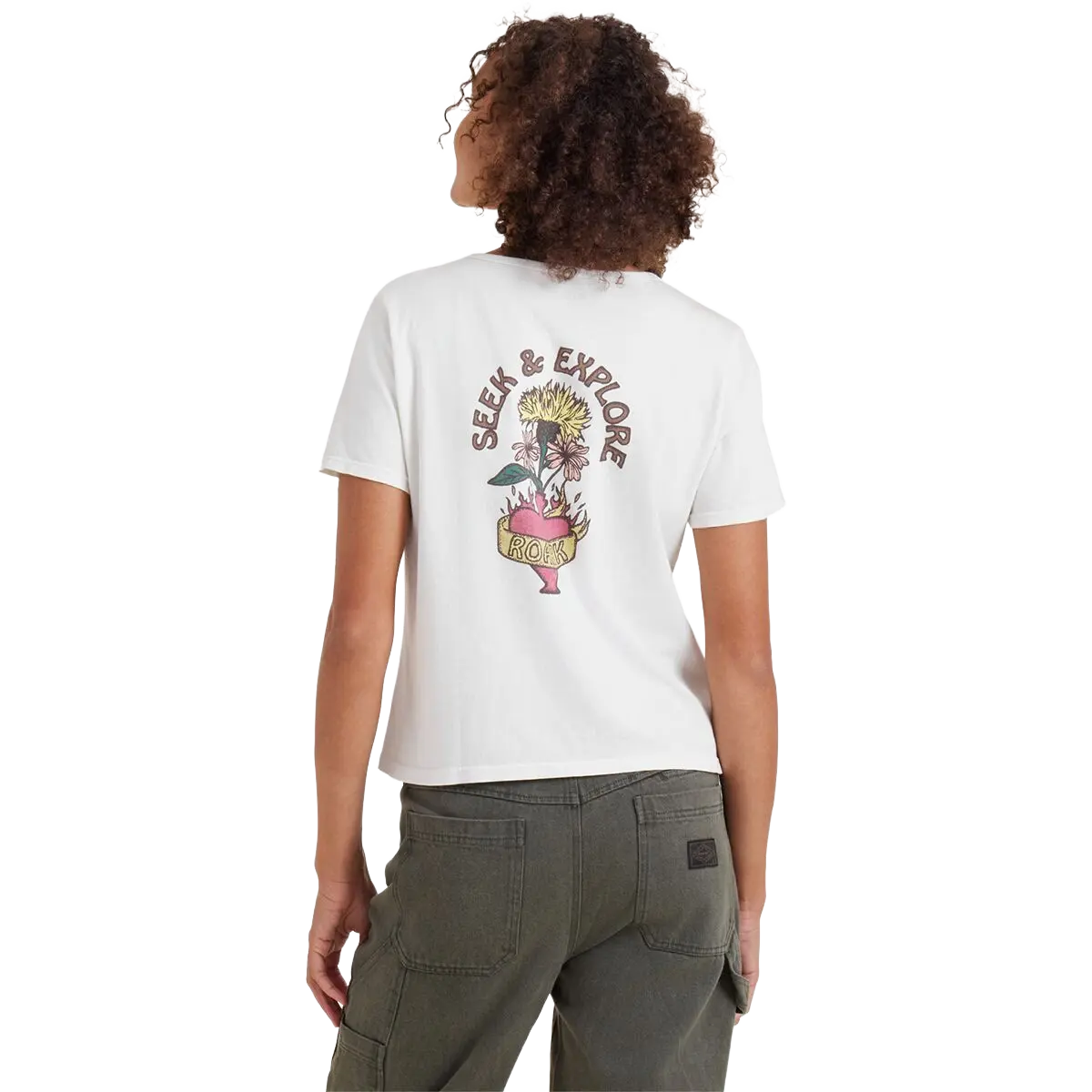 Women's Heart Vase Everyday Tee