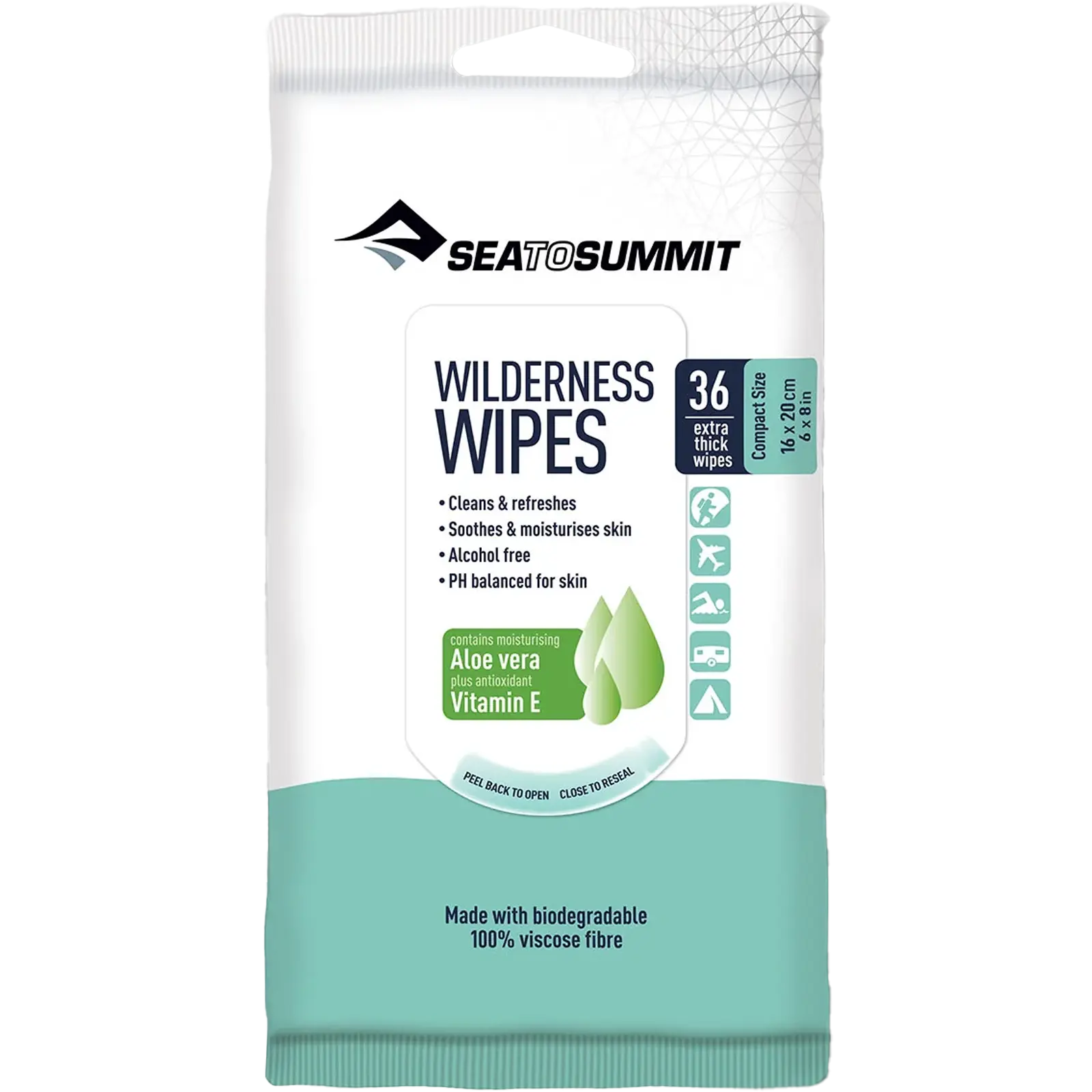 Wilderness Wipes Compact (36 Count)