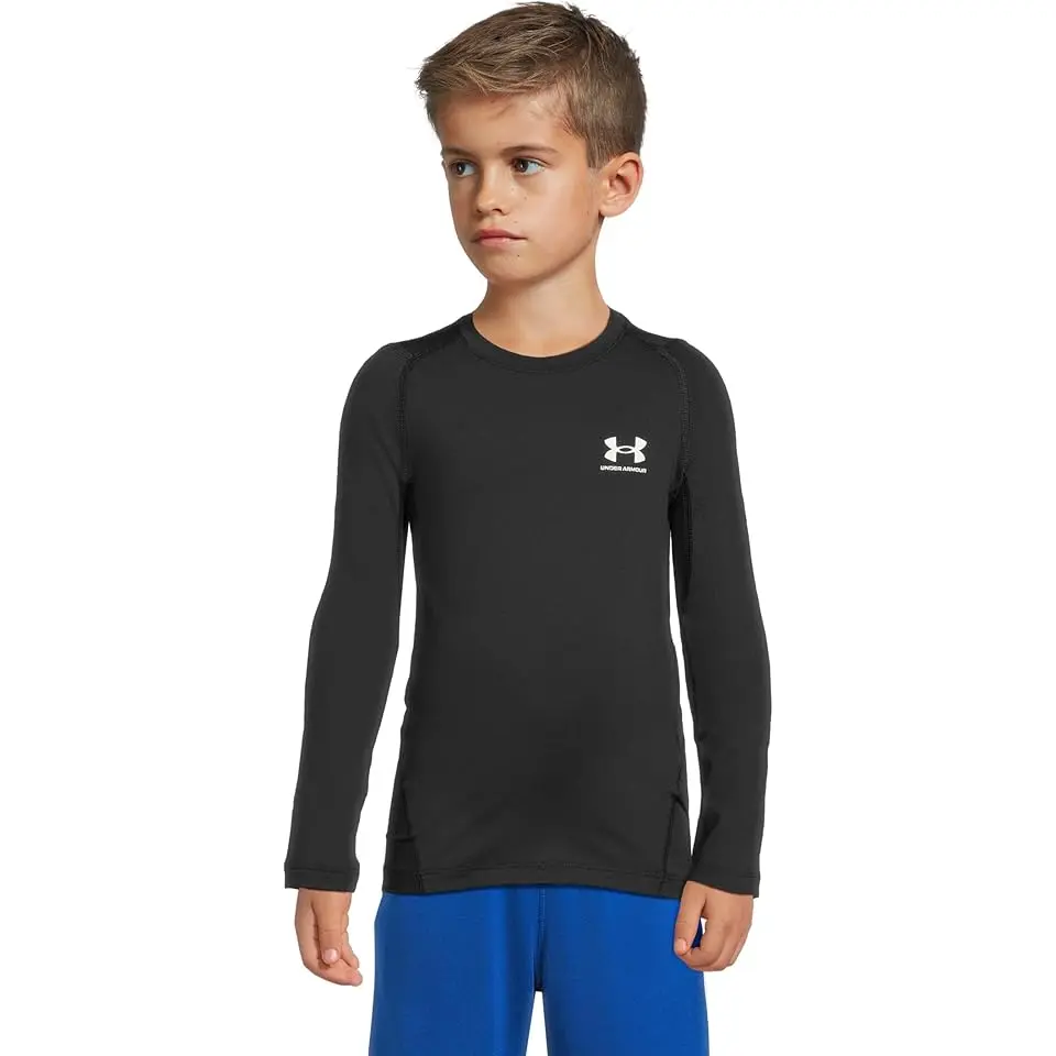 HeatGear® Armour Long Sleeve (Big Kid)