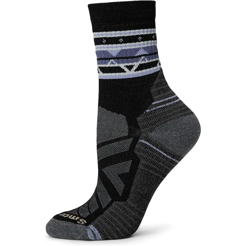 Hike Light Cushion Zig Zag Valley Mid Crew Socks