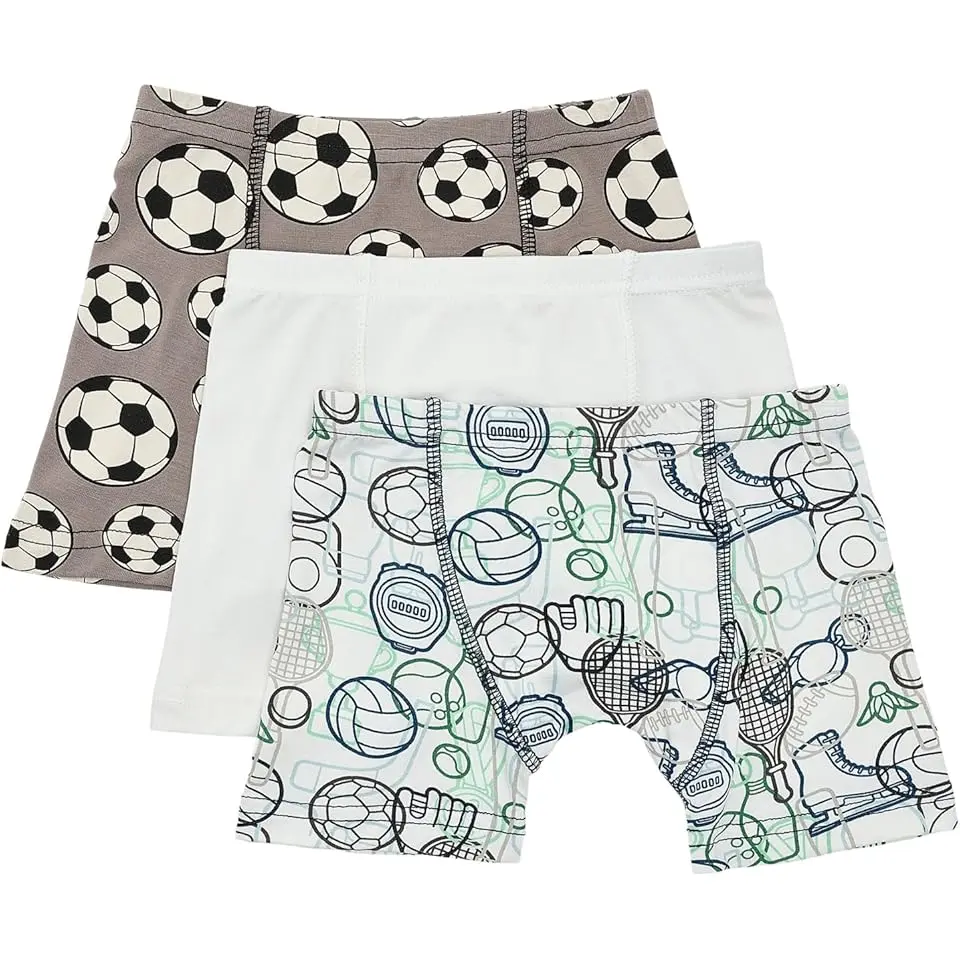 Print Boxer Brief Set of 3 (Toddler/Little Kid/Big Kid)
