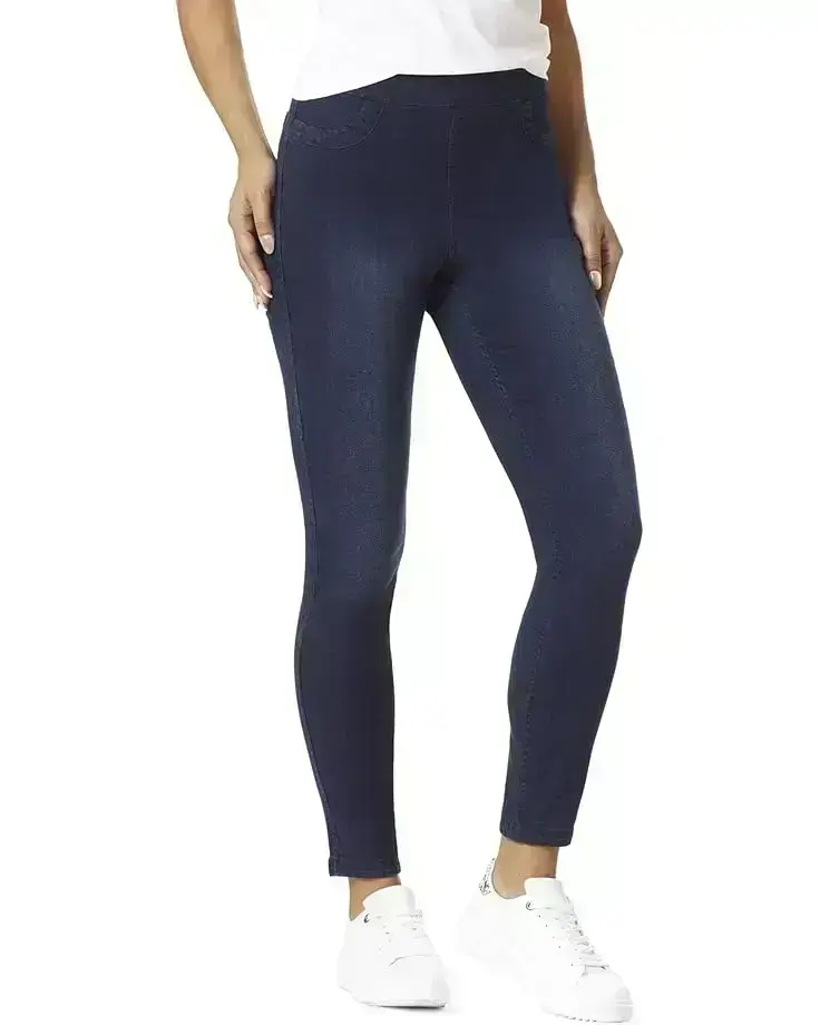 Reversible Denim Leggings