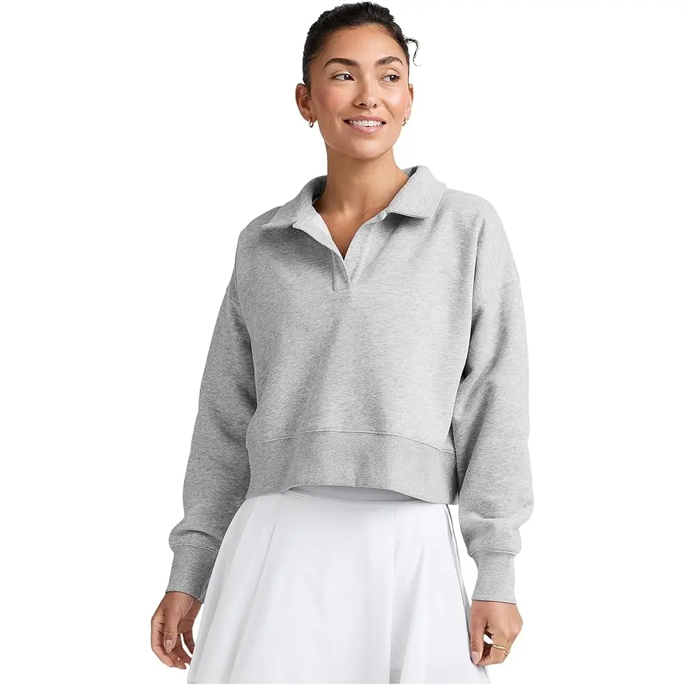 Luxefleece Collared Sweatshirt