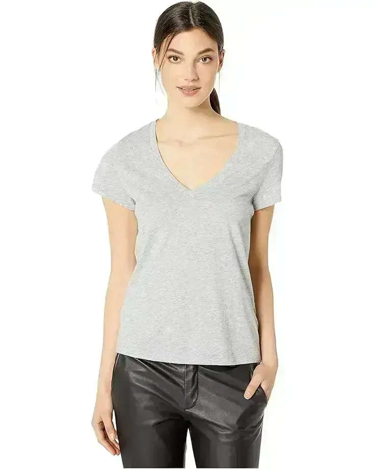 Women's Splendid Kate Short Sleeve Modal Jersey V-Neck Tee