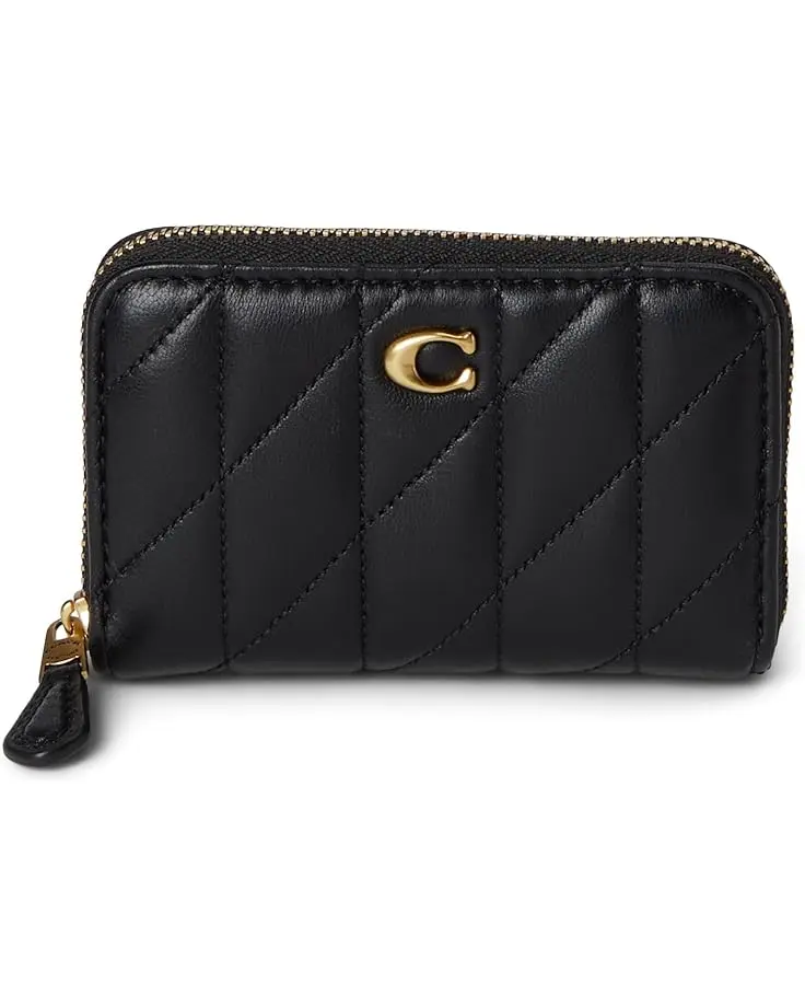 Women's COACH Small Zip Around Card Case