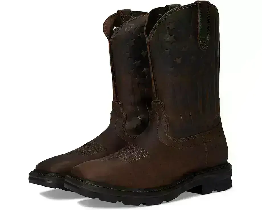 Men's Ariat Sierra Shock Shield Patriot Work Boots