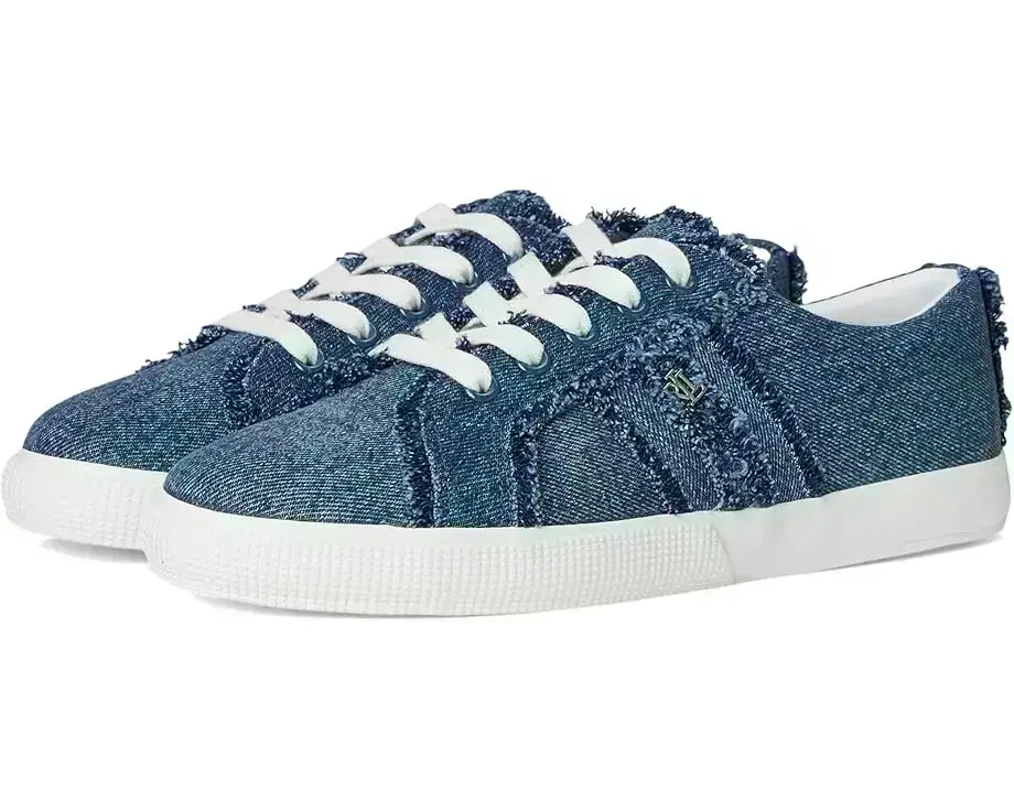 Janson Frayed Denim Sneakers