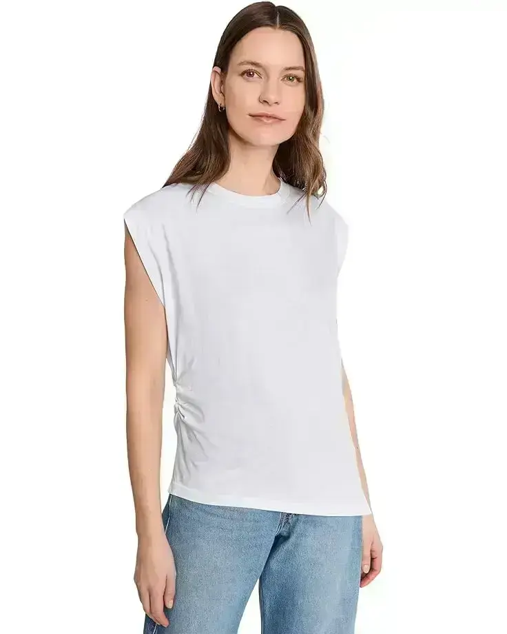 Women's Sanctuary Pleated Muscle Tee