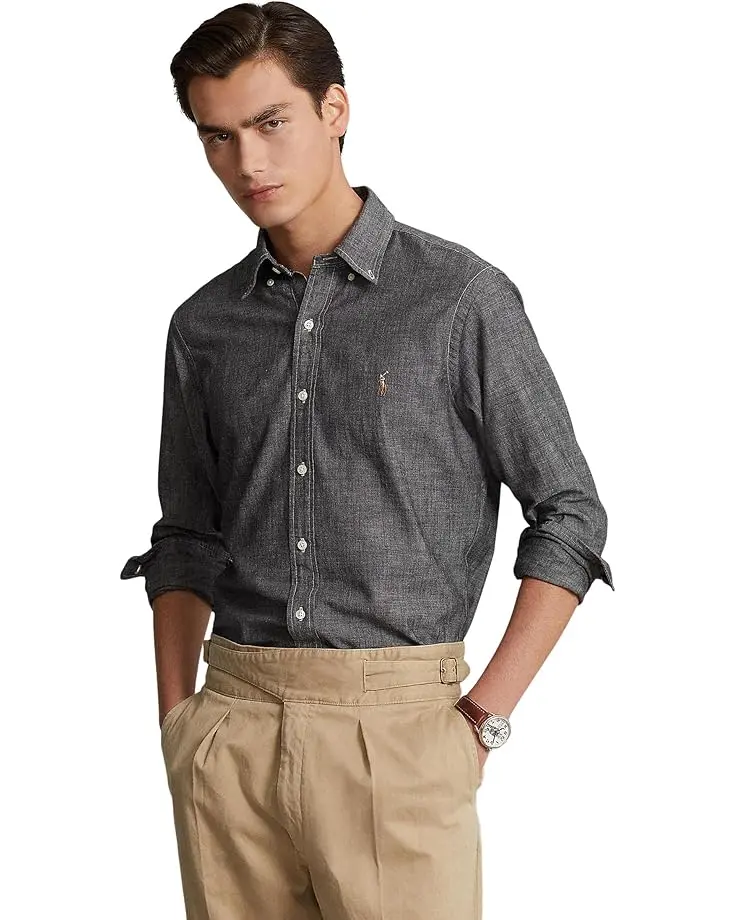 Classic Fit Chambray Shirt