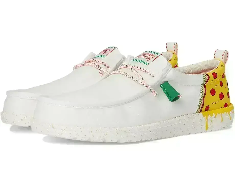 Men's Hey Dude Wally Funk TMNT Pizza