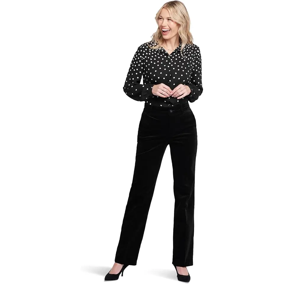 Straight Leg Trousers