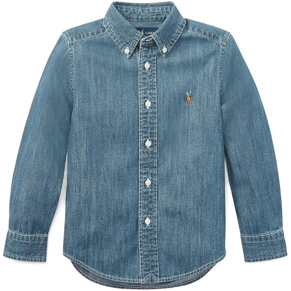 Cotton Chambray Shirt (Toddler/Little Kids)