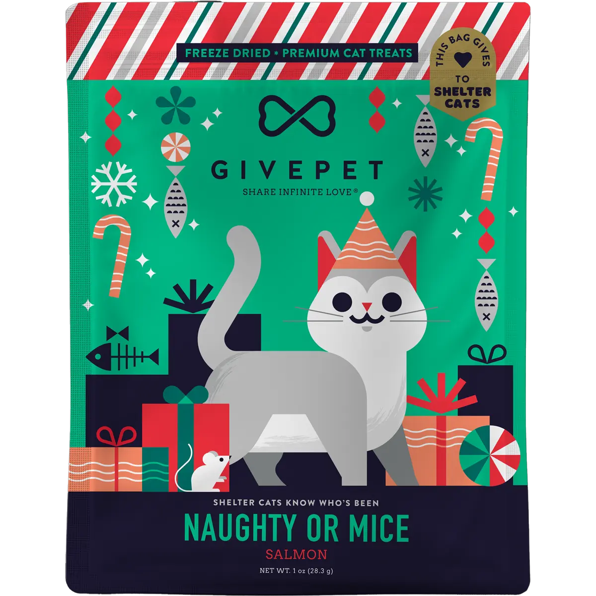 Naughty or Mice Freeze Dried Cat Treats