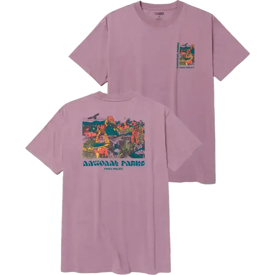 National Parks Collage Tee