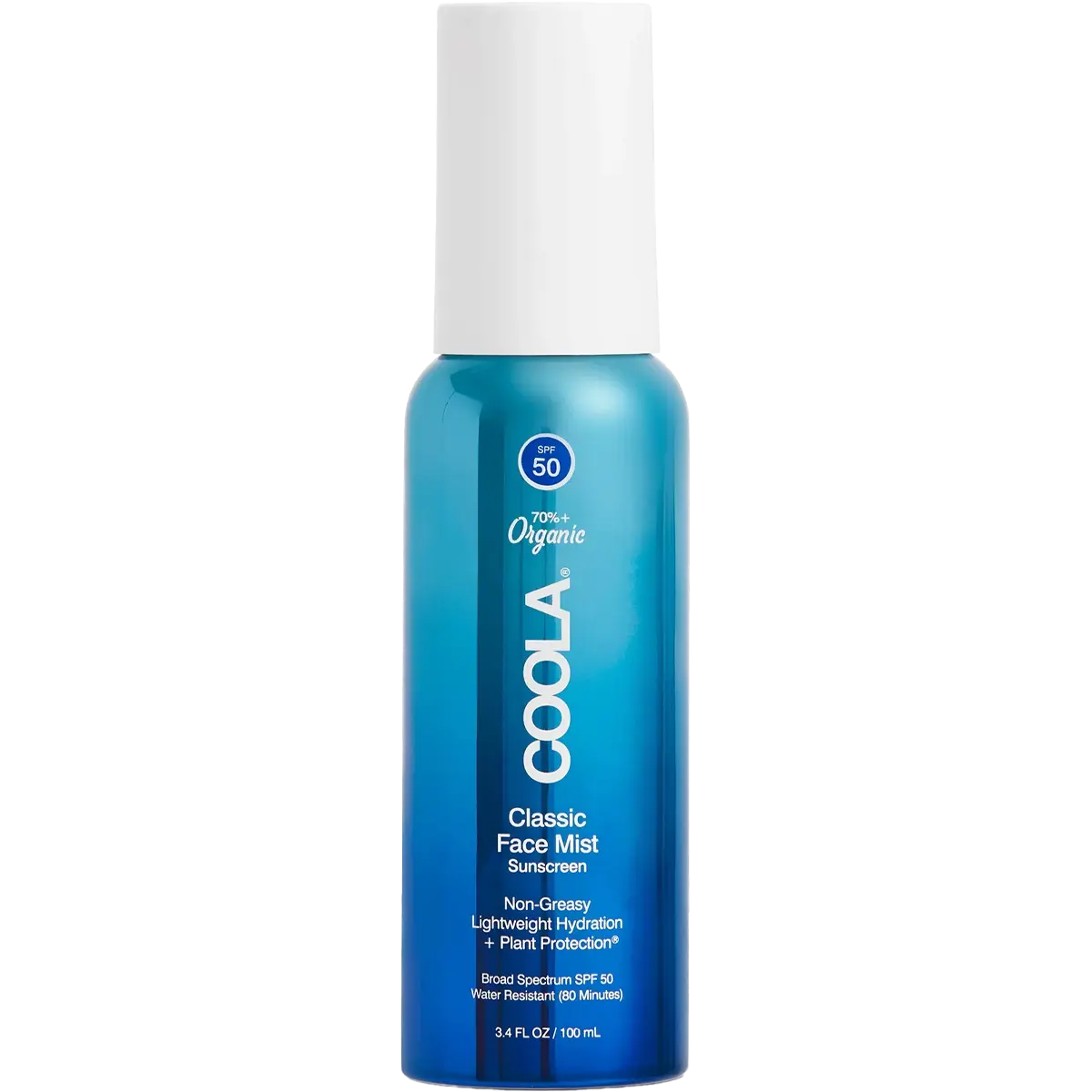 Classic Face Organic Sunscreen Mist SPF 50