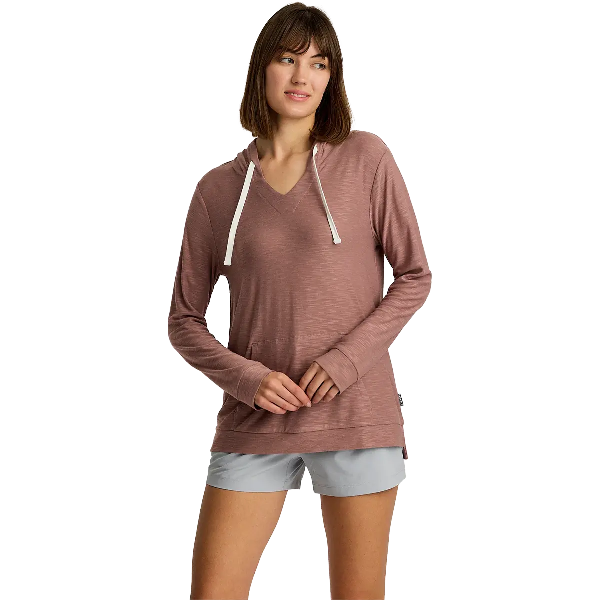 Women's Bamboo Slub Hoodie