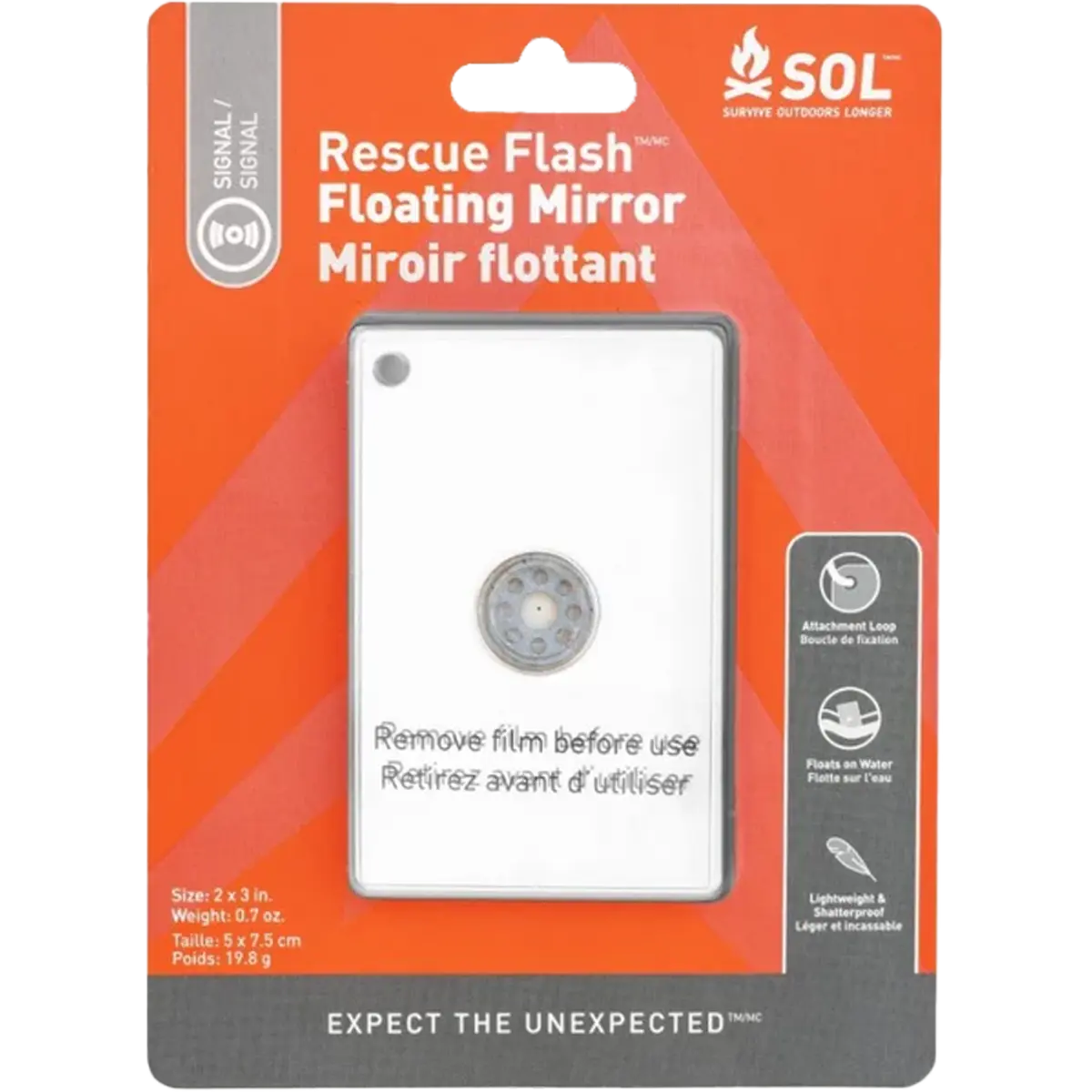 Rescue Flash Floating Mirror