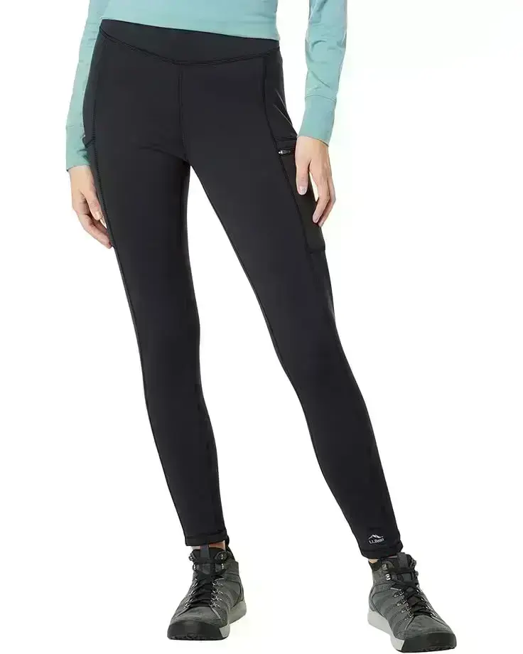 Women's L.L.Bean Primaloft ThermaStretch Fleece Pocket Tight Pants