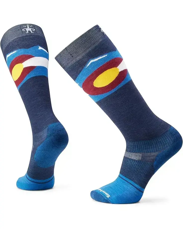 Men's Smartwool Snowboard Targeted Cushion Colorado Over-the-Calf Socks