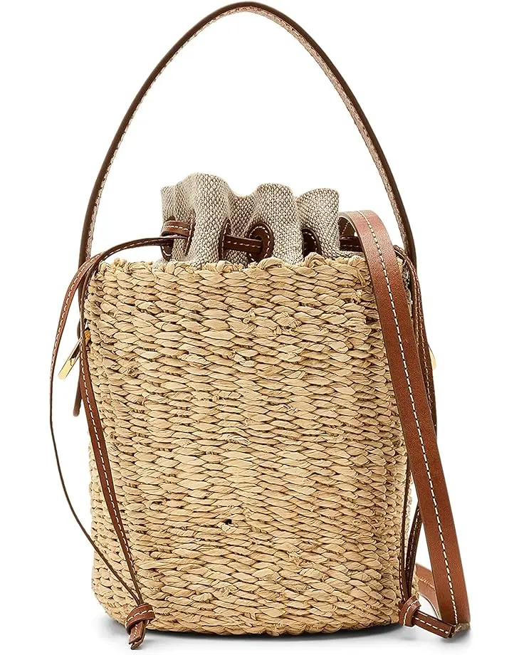 Women's Madewell Mini Straw Basket Bag