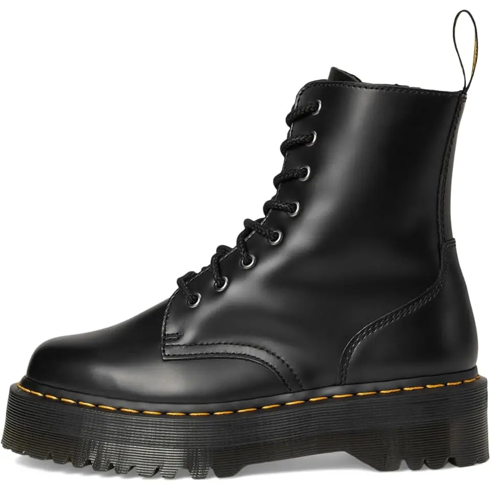 Jadon Smooth Leather Platform Boots