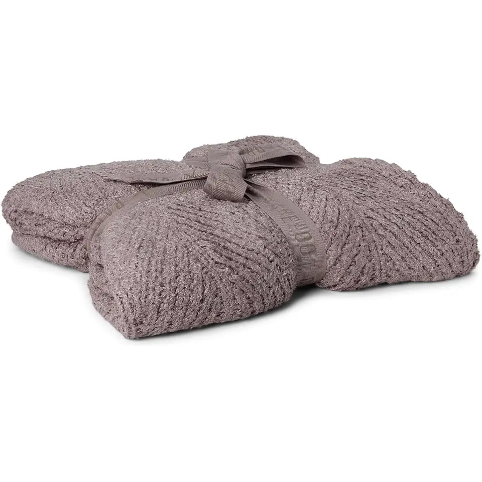 Cozy Shine Herringbone Blanket