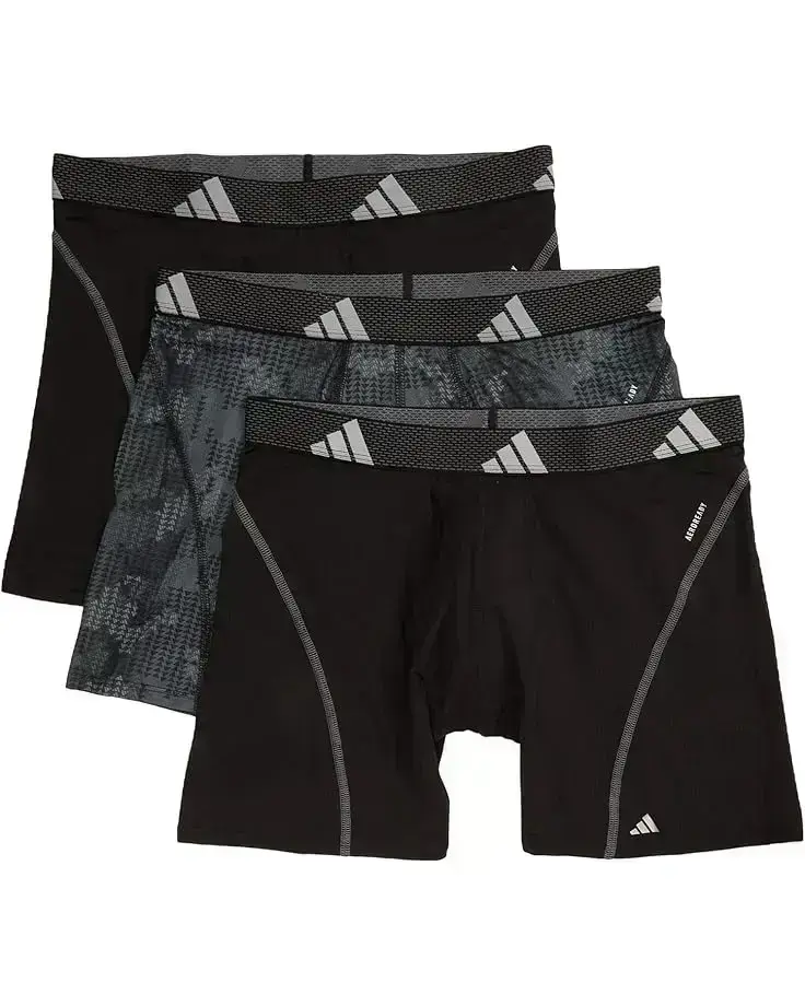 Men's adidas Performance Mesh Graphic Boxer Brief 3-Pack