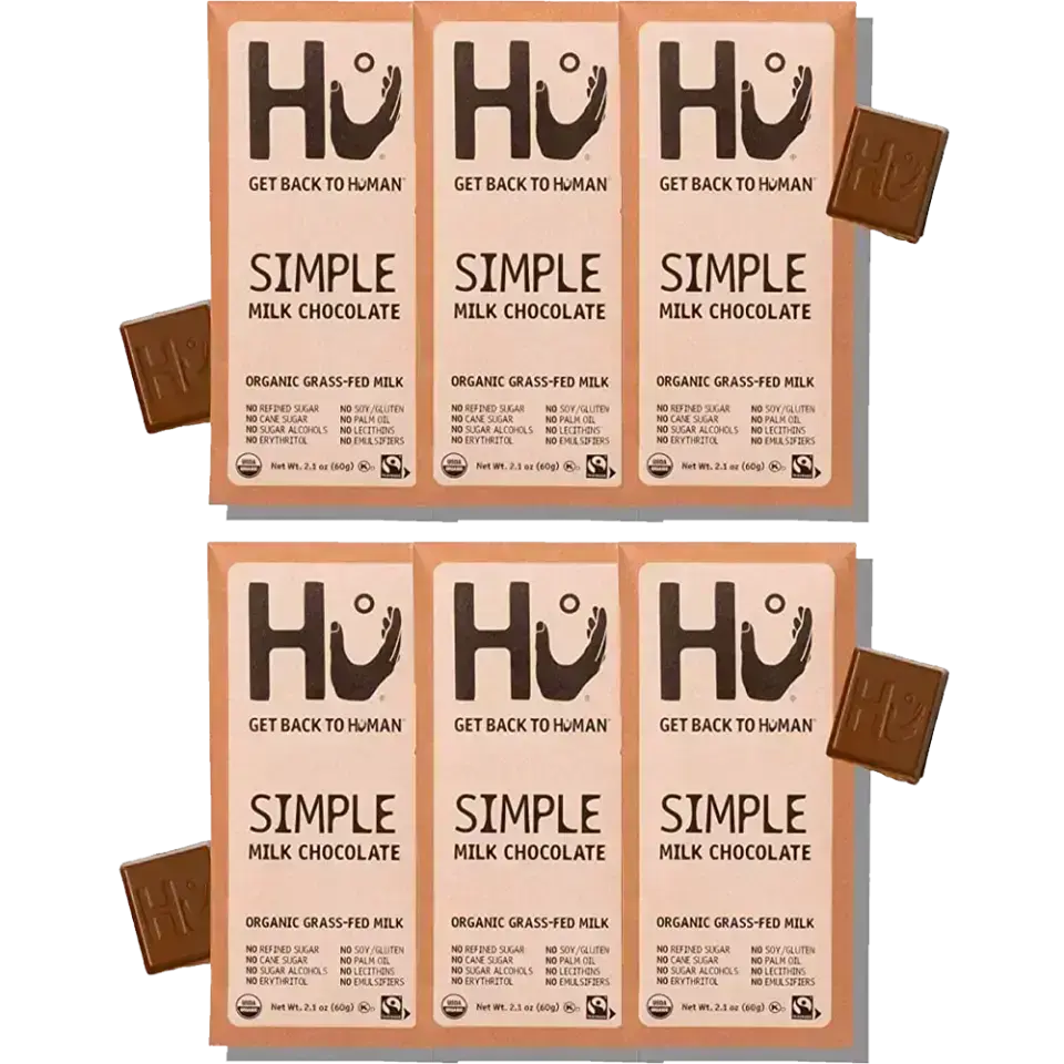 HU Milk Chocolate Bars