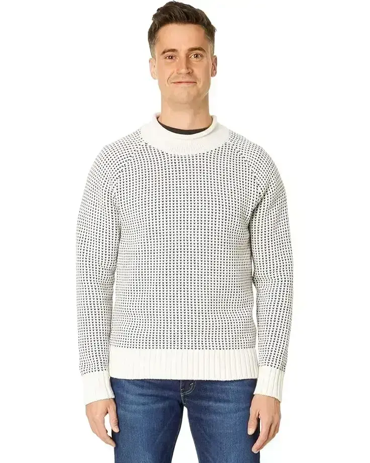 Men's L.L.Bean Signature Organic Cotton Rollneck Sweater Fair Isle