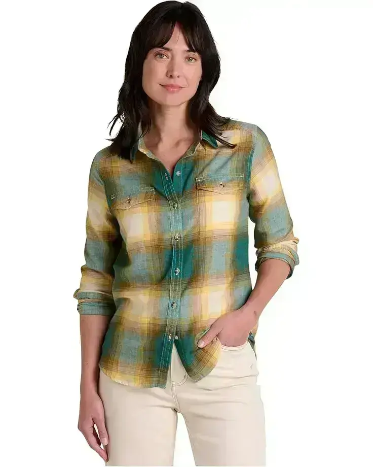 Women's Toad&Co Re-Form Flannel Long Sleeve Shirt