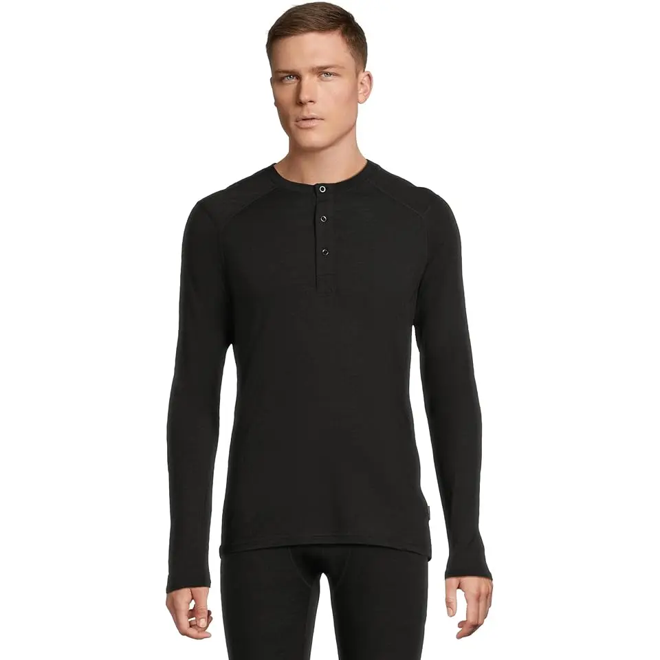 Durawool Long Sleeve Henley